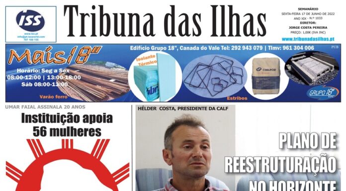 Capa edição n.º 1033, 17 de junho