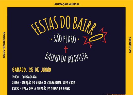 Festas do Bairro – São Pedro voltam à Matriz