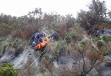 Grupo de Salvamento em Grande Ângulo da AHBVF intervém nas operações “em alturas”