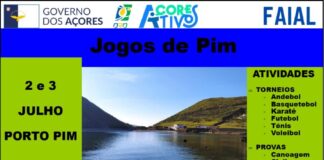 Jogos de Pim realizam-se de 2 e 3 de julho