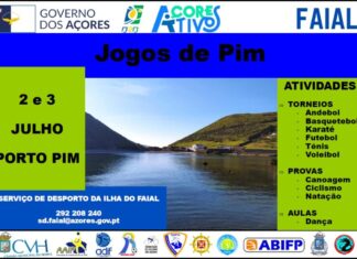 Jogos de Pim realizam-se de 2 e 3 de julho