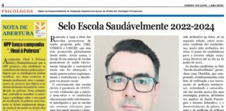 Página da Responsabilidade da Delegação Regional dos Açores da Ordem dos Psicólogos Portugueses