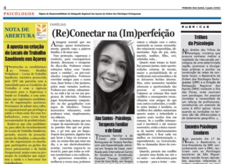 Página da Responsabilidade da Delegação Regional dos Açores da Ordem dos Psicólogos Portugueses