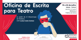 Oficina de Escrita para Teatro (a partir de O Misantropo de Molière) com Luísa Costa Gomes