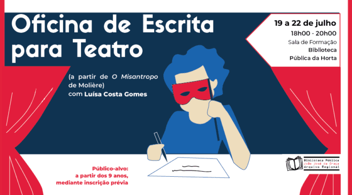 Oficina de Escrita para Teatro (a partir de O Misantropo de Molière) com Luísa Costa Gomes