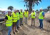 Vereadores do PS na Câmara Municipal da Horta visitam obra da nova frente mar da cidade