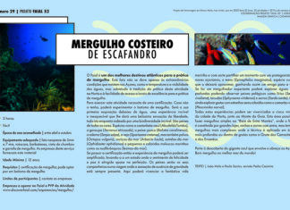 Projeto 52: Mergulho Costeiro de Escafandro