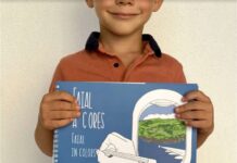Associação Amigos do Farol dos Capelinhos apresenta livro de colorir Faial a Cores