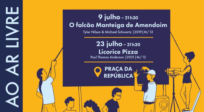 Cinema ao Ar Livre a 9 e 23 de julho
