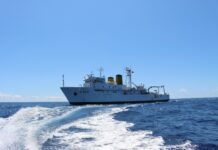 Navio Hidrográfico da Marinha prossegue missão multidisciplinar na ilha Terceira