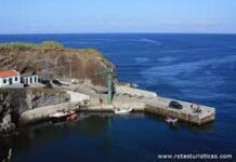 (Porto de pescas de Ponta Delgada das Flores)