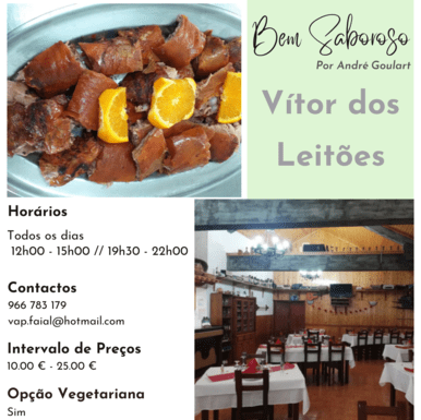Bem Saboroso: Vítor dos Leitões