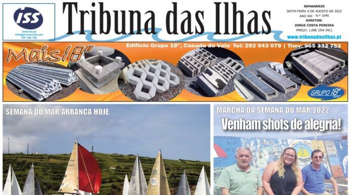 Capa edição n.º 1040, 5 de agosto