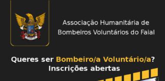 Bombeiros recrutam até 30 de setembro