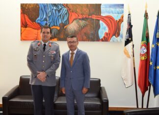 Luís Garcia enaltece desempenho do Comandante da Zona Militar dos Açores em cessação de funções