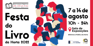 Festa do Livro da Horta 2022 abre a 7 de agosto
