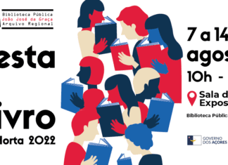 Festa do Livro da Horta 2022 abre a 7 de agosto