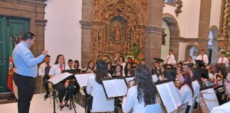Orquestra juvenil de Lagoa realiza concerto na Ribeira Chã