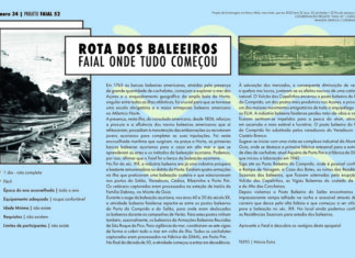 Projeto Faial 52: Rota dos Baleeiros – Faial onde tudo começou