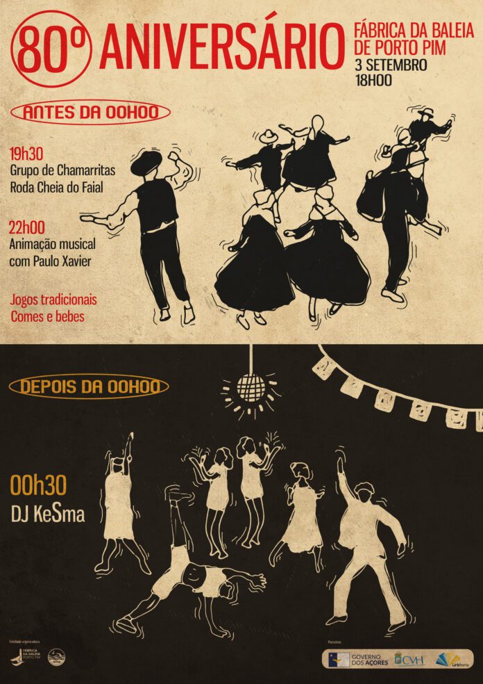 cartaz 80 anos