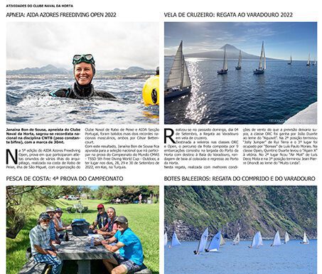 Página da responsabilidade do Clube Naval da Horta