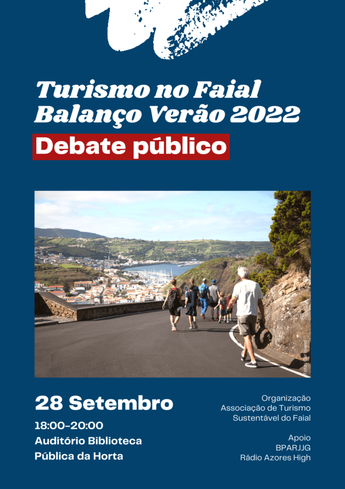 Debate Público ATSF - Balanço Verão 2022 - Cartaz DR/ATSF