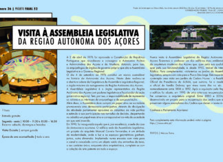 Projeto Faial 52: Visita à Assembleia Legislativa da Região Autónoma dos Açores