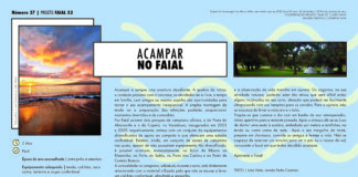 Projeto Faial 52: Acampar no Faial