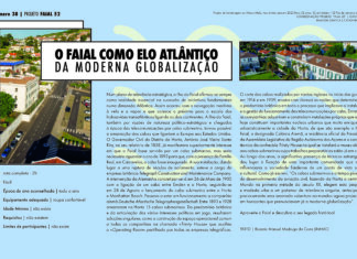 Projeto Faial 52: O Faial como elo Atlântico da Moderna Globalização Projeto 52 n.º 38