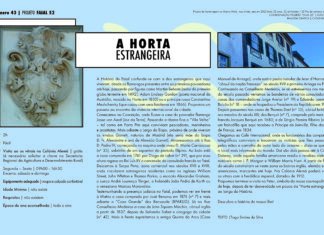 Projeto Faial 52: A Horta Estrangeira