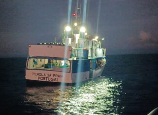 Marinha resgata pescador a 127km do Faial