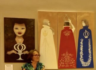 Margarida Madruga expõe retrato de Natália Correia em Paris | “A Natália tinha algo de outro mundo, como se pudesse pairar sobre todos”