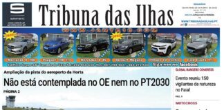 Capa | edição nº 1102, 20 de outubro de 2023 DR/Tribuna das Ilhas