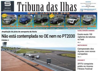 Capa | edição nº 1102, 20 de outubro de 2023 DR/Tribuna das Ilhas