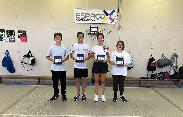 Esgrima – Atribuídos Prémios de Ranking a atletas Iniciados e Cadetes da Época 2022-23 DR/CEF