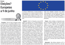 Europa | Eleições? Europeias a 9 de junho