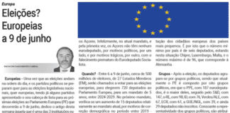 Europa | Eleições? Europeias a 9 de junho