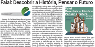 ATSF | Faial: Descobrir a História, Pensar o Futuro