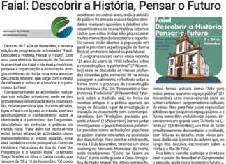 ATSF | Faial: Descobrir a História, Pensar o Futuro