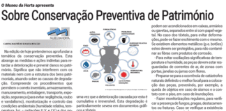 O Museu da Horta apresenta | Sobre Conservação Preventiva de Património
