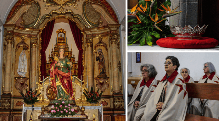 Em volta da ilha | Santa Catarina, padroeira de Castelo Branco