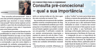 DO CONSULTÓRIO PARA A COMUNIDADE | Consulta pré-concecional – qual a sua importância