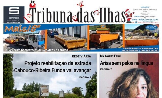 Capa | Edição n.º 1109, 07 de dezembro de 2023