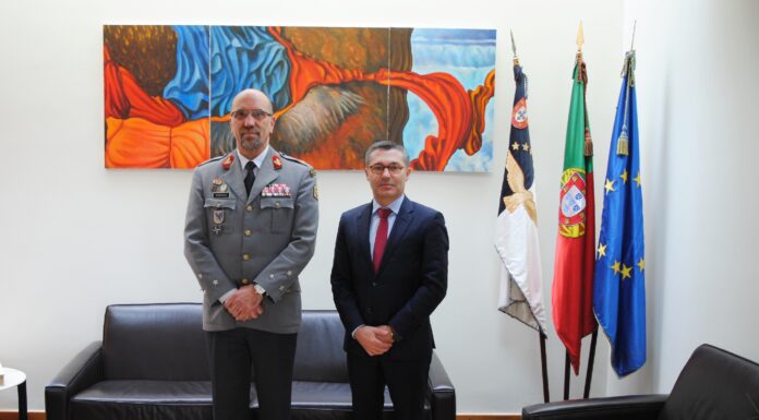 Presidente Luís Garcia recebeu Comandante Operacional dos Açores em audiência de cumprimentos de despedida