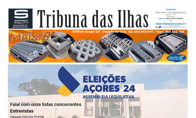 Capa | Edição n.º 1113, 12 de janeiro de 2024
