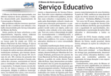 O Museu da Horta apresenta | Serviço Educativo