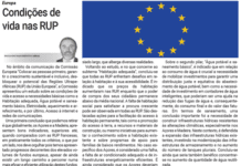 Europa | Condições de vida nas RUP