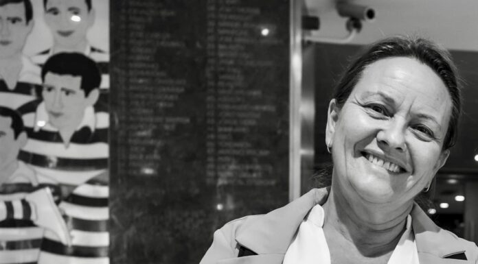 Isabel Victor, Diretora do Museu do Sporting Clube de Portugal esteve na inauguração da exposição dos 100 anos do SCH | “Sem memória não há história nem futuro”