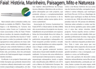 Faial: História, Marinheiro, Paisagem, Mito e Natureza