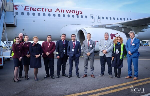 Horta recebe cruzeiro aéreo aos Açores com origem na Eslovénia